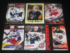 ANDREAS LILJA autographed '08/9 DETROIT RED WINGS "Power Play" card