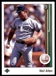 1989 Upper Deck Neil Allen Baseball Cards #567