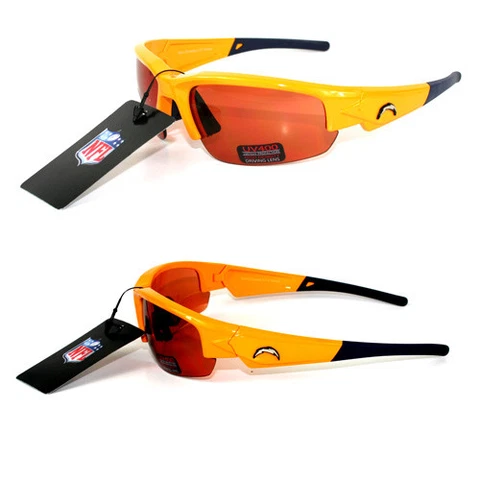 LOS ANGELES CHARGERS MAXX DYNASTY, HIGH DENSITY, DRIVING LENS SUNGLASSES Cover