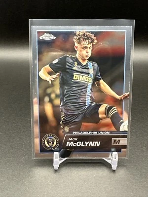 2023 Topps Chrome MLS #1 Jack McGlynn Philadelphia Union Soccer - Image 1 of 2