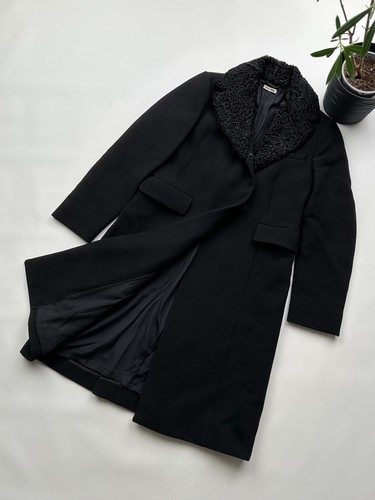 Cappotto di lana Miu Miu donna taglia 40