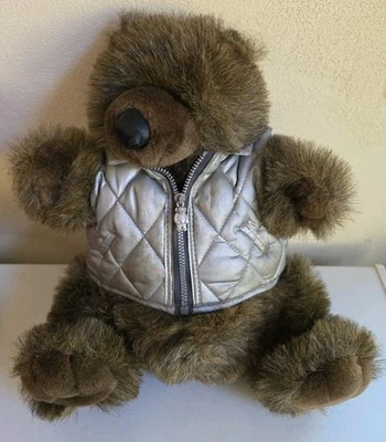 Original Build-A-Bear Old Tag Traditional Bear Hard Stuffed Plush Toy BAB - Image 1 of 4