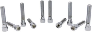 Paquete de 5 pernos de cabeza de zócalo liso de rosca fina Drag Specialties de 3/8"-24 x 2" - Imagen 1 de 1