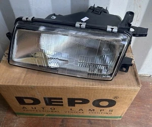 VAUXHALL VECTRA A CAVALIER LEFT PASSENGER HEADLIGHT LAMP  N/S 442-1105L LWB185 - Picture 1 of 11