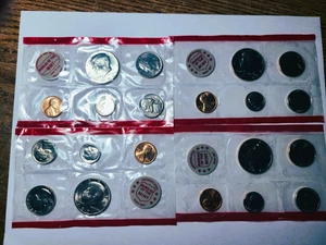 1970, 2-1971, 1972 U.S. Mint 5 Coin Uncirculated Set - Picture 1 of 4