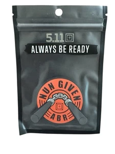 5.11 TACTICAL NUN GIVEN NUNCHUCKS ABR LOGO PATCH HOOK/LOOP BACKING - Picture 1 of 2