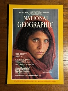 National Geographic Magazine June 1985 Afghan Refugee Vol. 167 #6 Steve McCurry - Picture 1 of 13