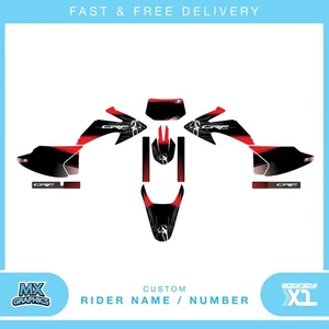 Passend für Honda CRF230 2008-2012. Benutzerdefinierte MX Vinyl Grafik, Aufkleber Sticker Kit - Bild 1 von 1