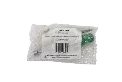 Sentry Mirror Nut Driver & Tamper-Pruf Hex Driver Tool Set 11/32 AAR-TK170-180 - Image 1 of 4