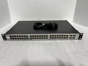D-Link DGS-1210-48 Gigabit Managed 48 Port Network Switch with Rack Ears - Picture 1 of 3