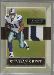 Donruss Classics Sunday's Best Jerseys Prime 2007/25 Julius Jones #SB-34 - Imagen 1 de 3