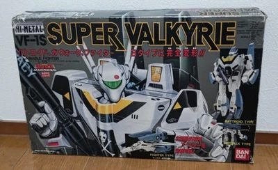 Macross Bandai Hi-Metal Super Valkyrie Robotech 1/55 Vintage VF-1S - Image 1 of 4