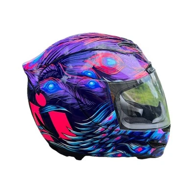 Casco de motocicleta cara completa Icon Airmada Opacity para mujer talla mediana Foto 1 de 4