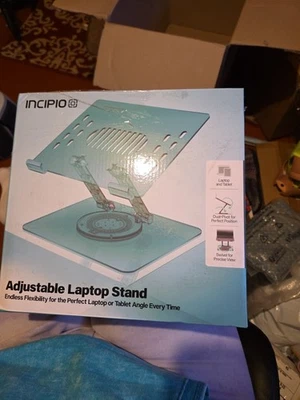 Bandeja ajustable para portátil escritorio para oficina en casa, tableta o soporte de teclado Foto 1 de 2