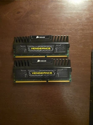 Corsair Vengeance DDR3 8GB RAM (2x4GB 1600MHz) CMZ8GX3M2A1600C9 - Image 1 of 2