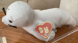 ULTRA RARE Authenticated Ty 1st gen Hang Tag -SEAMORE Beanie Baby - Picture 1 of 5