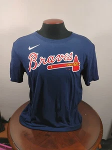 Atlanta Braves T-shirt Men's Medium Multicolor Graphic Nike Freeman 5 MLB - Picture 1 of 8