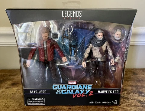 Hasbro Marvel Legends Series Star-Lord & Ego Guardians Of The Galaxy (NISB) 2017 Cover
