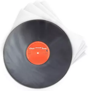 Innenhüllen Hüllen Schallplatten Schutz transparent 12" 50 Stück Vinyl Sleeves - Bild 1 von 6
