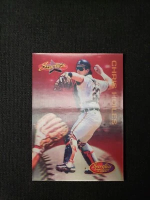 1994 Sportflics #180 Chris Hoiles Starflics Baltimore Orioles Card - Image 1 of 4