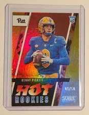 2022 Panini Score Hot Rookies Kenny Pickett Gold Zone Rookie Card #/50 