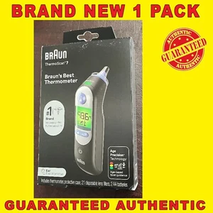Termómetro intrauditivo digital infrarrojo alimentado por batería Braun IRT6520US - Imagen 1 de 1