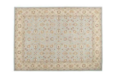 Alfombra de lana acolchada a mano Malika alfombra para el hogar, dormitorio sala cualquier habitación Foto 1 de 4