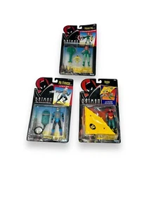 3 Figuras De Colección Batman La Serie Animada Mr.Freeze Hiedra Venenosa Robin Kenner - Imagen 1 de 5