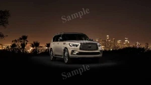 Póster fotográfico impreso decoración de pared Infiniti QX80 2018 alta resolución - Imagen 1 de 1