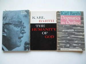 KARL BARTH Lot of 3 Books DOGMATICS HUMANITY OF GOD CHANGED MY MIND Theology - Picture 1 of 9