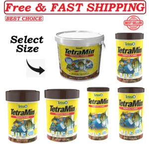 TetraMin Nutritionally Balanced Tropical Flake Food & Tropical Fish,Select Size. - Picture 1 of 14