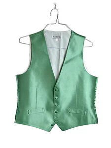 MEN'S M S JUNIPER FORMAL TUXEDO VEST, TIE & HANKIE& CUMMERBUND SET WEDDING, PROM - Picture 1 of 3