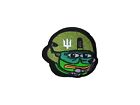 Frog helicopter pilot embroidered patch