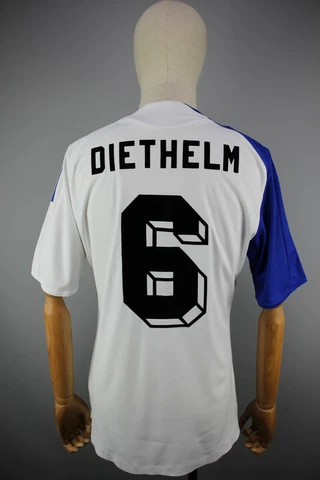 GRASSHOPPER Zurich Diethelm 6 Vintag 2008 HOME FOOTBALL MENS JERSEY SHIRT Sz M Cover