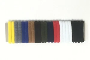 24pc Small Elastic Thin Ropes For Girl Hair Ties Ponytail Holder Hair Bands - Picture 1 of 2