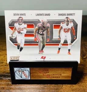 Puntuación 2021 3D #10 Devin White/Lavonte David/Shaquil Barrett Tampa Bay Buccaneers - Imagen 1 de 2