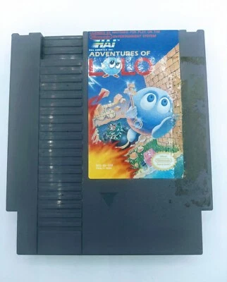 Adventure of LOLO Loose Cartridge Retro Video Game Vintage NES Nintendo - Image 1 of 2