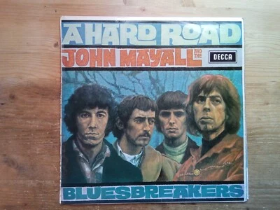 John Mayall & the Bluesbreakers A Hard Road 1st Press VG Vinyl Record SKL4853 - Image 1 of 4
