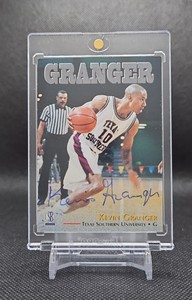 1996 Score Board Rookies KEVIN GRANGER Auto Autograph #53 Texas Southern