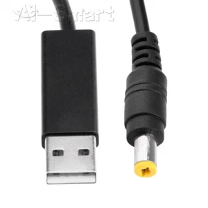 DC5V to 9V/12V USB to 5.5*2.1 Boost Line Cable Power Charging Cable/ PD/QC3.0 - Picture 1 of 22