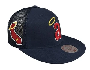 Los Angeles Angels Mitchell & Ness LIBERTY FIT Snapback Trucker Cap - OSFA - Picture 1 of 7