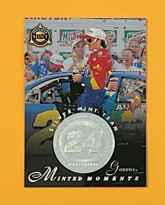 Jeff Gordon 1998 Pinnacle Mint Silver Team Etched Foil Parallel Insert Card #27 - Image 1 of 2