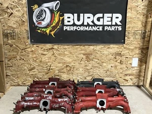 2004-2006 Subaru Impreza WRX STI OEM Factory Red Intake Manifolds - Picture 1 of 17