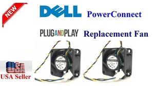 2x Adda/Sunon Replacement Fans for Dell PowerConnect 3424 3448 3548 - Picture 1 of 6