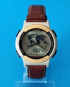 Casio ABX-53 (1326) Uhr Ana-Digi Twincept mit Data-Bank von 1995 - Bild 1 von 8