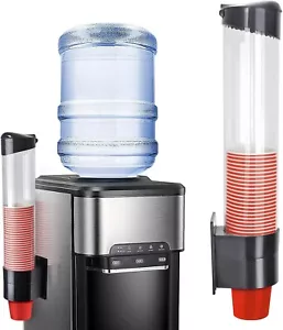 Cup Dispenser Pull Type Wall Mount Cup Holder Water Cooler Cup Dispenser Fits... - Picture 1 of 9