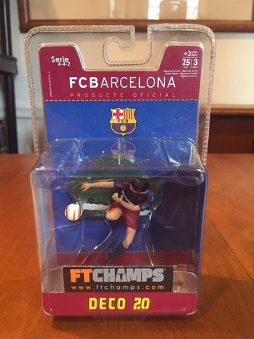 Deco FC Barcelona FT Champs Action Figure Serie 4-4-2 NIB Portugal NIP Barca Cover