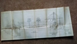 1914 Panama Canal Cristobal Coaling Plant Atlantic Terminals Ulysses Diagram - Picture 1 of 4