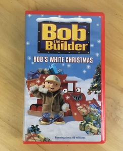 Bob The Builder Bobs White Christmas VHS Christmas Tape 45 min - Picture 1 of 3