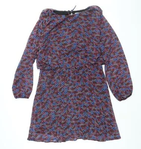 Cravatta girocollo donna multicolore floreale poliestere La Redoute taglia 14 - Foto 1 di 10